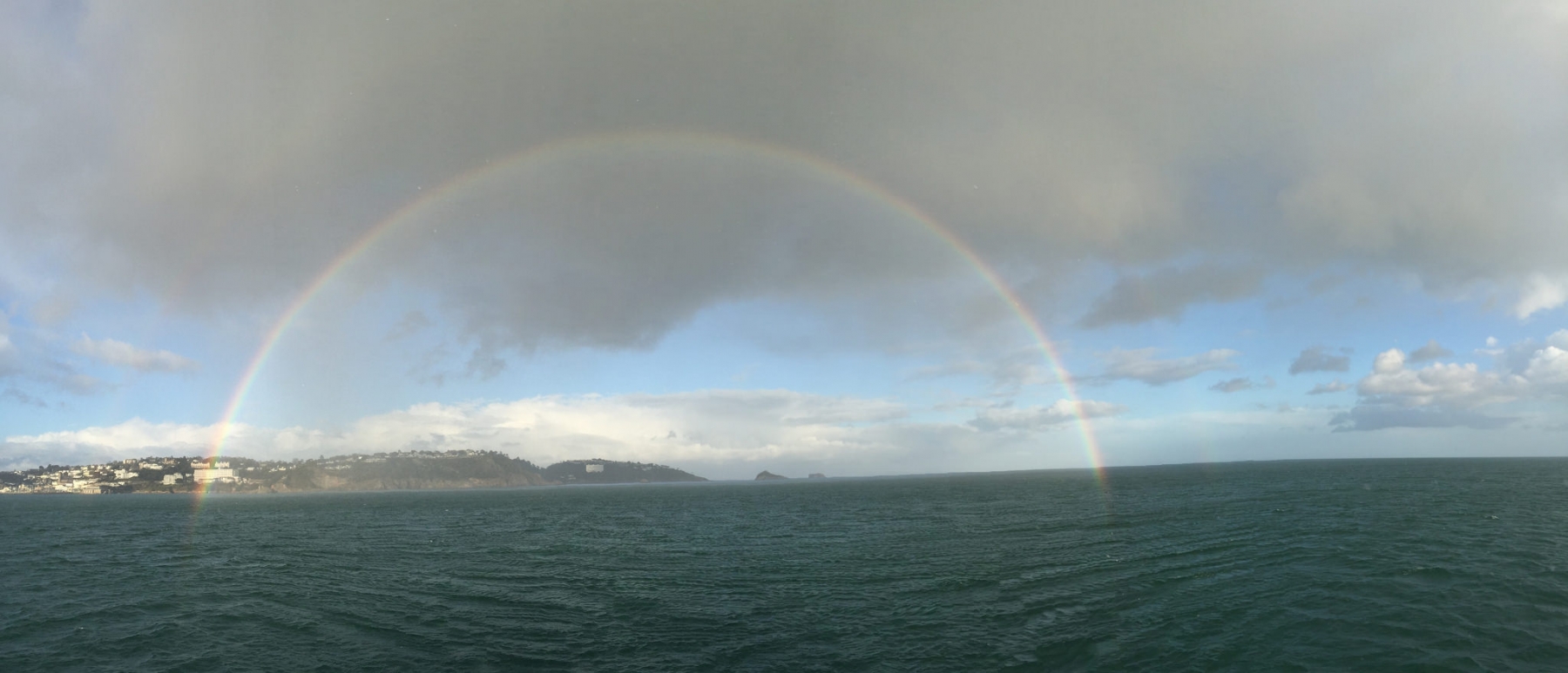 Rainbow over Tor Bay